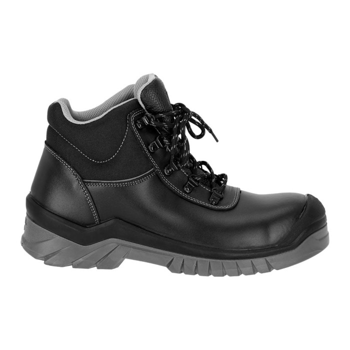 Buty robocze ze skóry bawolej za kostkę bezpieczne trzewiki S1 BOLD-T