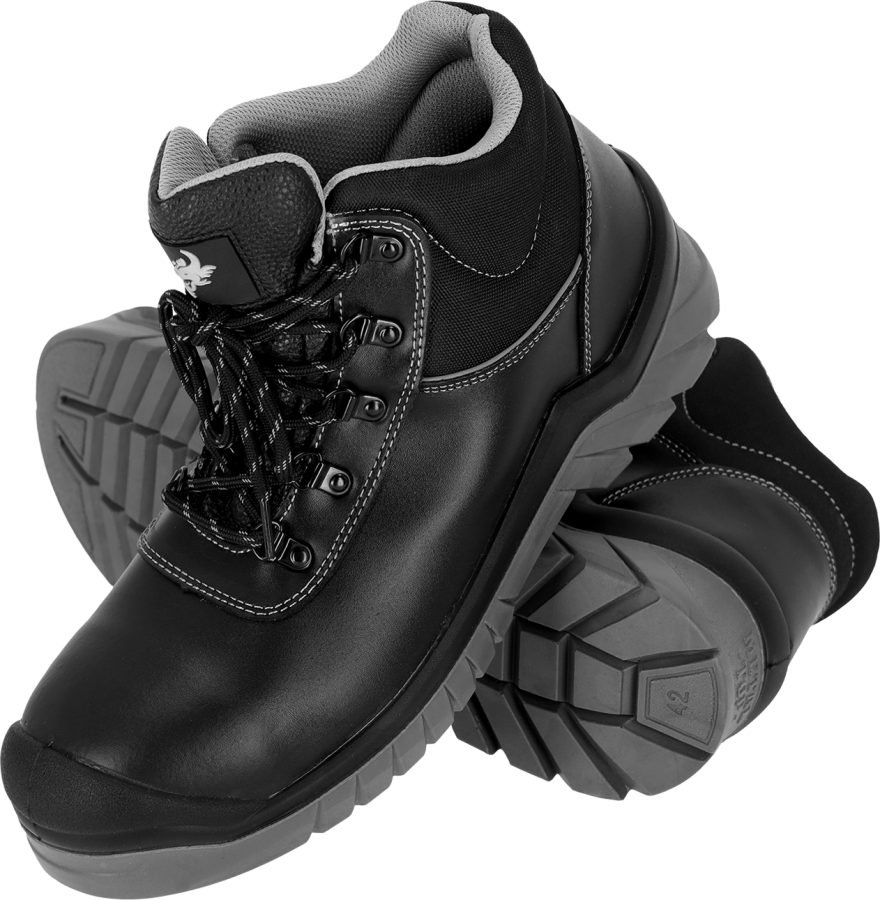 Buty robocze ze skóry bawolej za kostkę bezpieczne trzewiki S1 BOLD-T