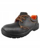 Buty półbuty robocze ochronne skórzane BLACK S1P z metalowym noskiem BHP
