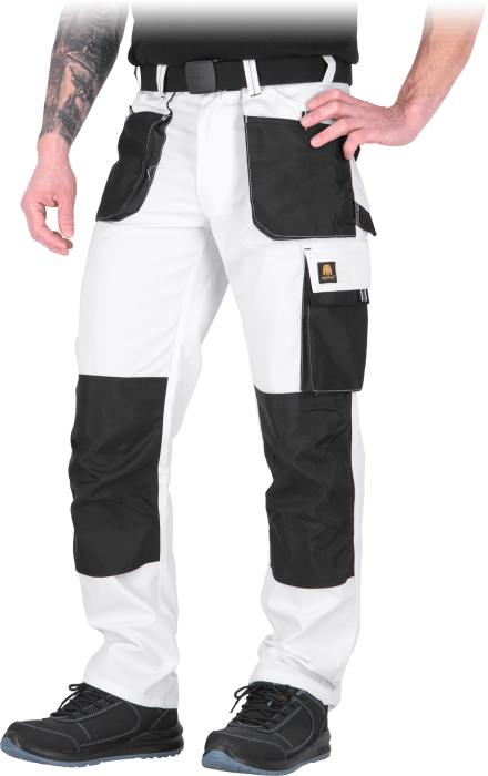 Mocne spodnie robocze męskie monterskie ochronne canvas OX-OGR-T WBS