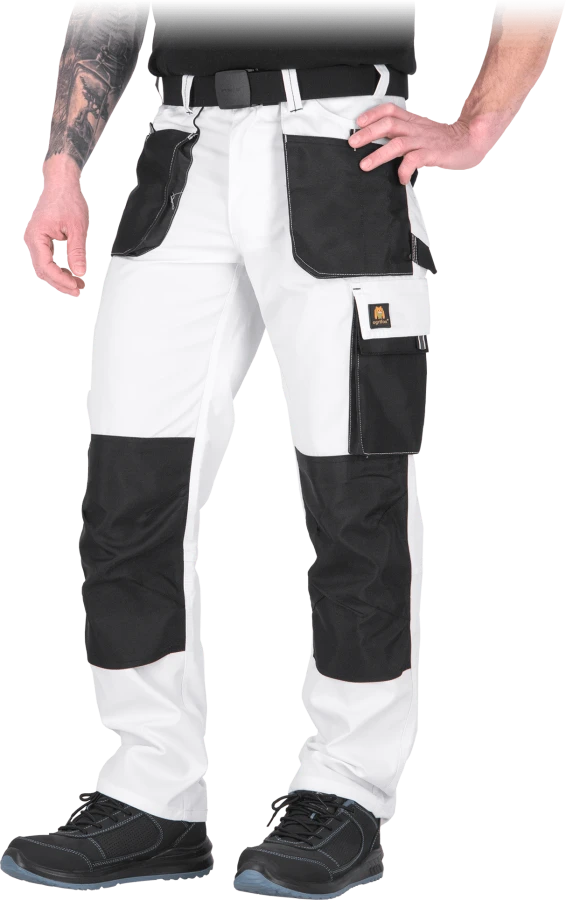 Mocne spodnie robocze męskie monterskie ochronne canvas OX-OGR-T WBS