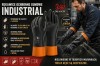 Odporne na rozdarcia rękawice lateksowe dł. 35 cm RINDUSTRIAL r. 11 - XXL