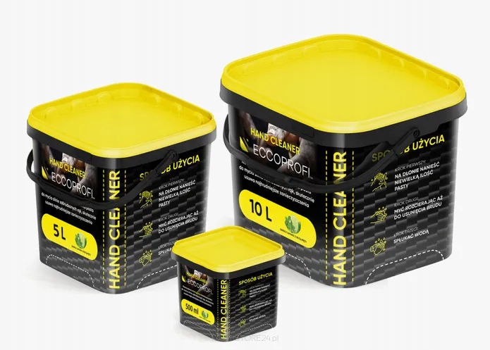 Pasta bhp do mycia silnie zabrudzonych rąk Limonka Mięta HandCleaner 500 ml