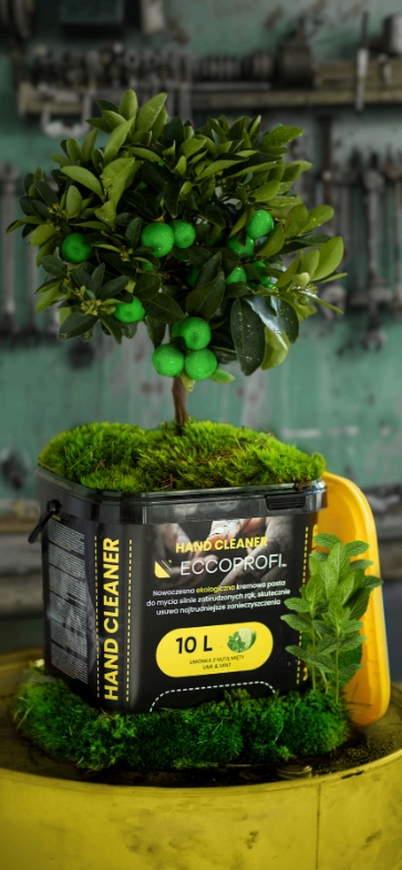 Pasta bhp do mycia silnie zabrudzonych rąk Limonka Mięta HandCleaner 500 ml