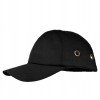 Kask przemysłowy, lekki hełm, czapka z daszkiem BumpCap czarna