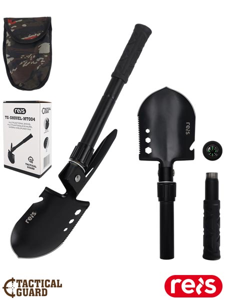 Saperka SKŁADANA wojskowa WIELOFUNKCYJNA outdorowa 6W1 TG-SHOVEL-MT004