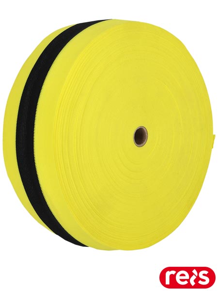 Taśma ogrodzeniowa materiałowa dwustronna ostrzegawcza TEXTILETAPE YB 100m