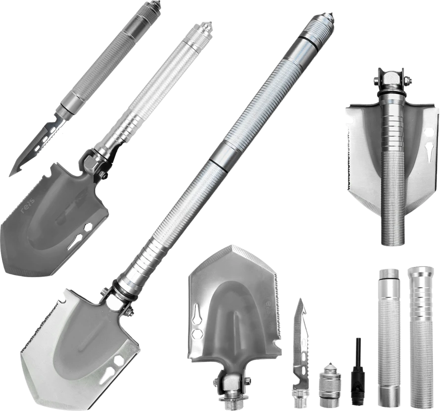 Saperka składana, wojskowa nóż, wielofunkcyjna, outdorowa 12W1 TG TG-SHOVEL-MT010