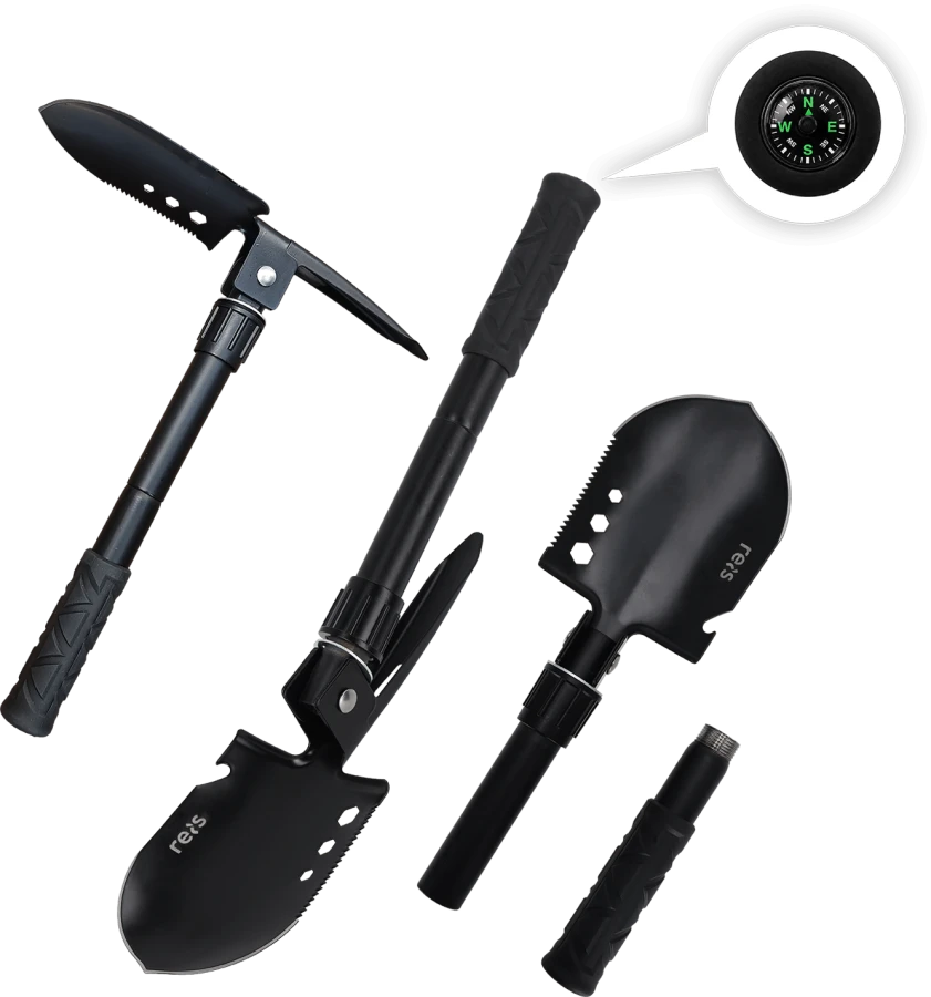 Saperka SKŁADANA wojskowa WIELOFUNKCYJNA outdorowa 6W1 TG-SHOVEL-MT004