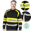 Bluza męska ochronna z dowolnym nadrukiem odblaski BAWEŁNA 80% Rautex-s