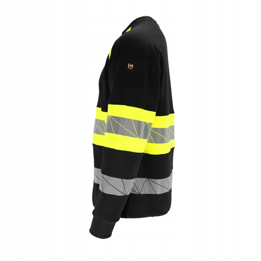Bluza męska ochronna z dowolnym nadrukiem odblaski BAWEŁNA 80% Rautex-s