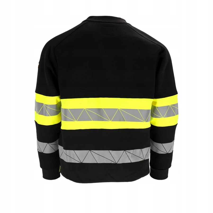 Bluza męska ochronna z dowolnym nadrukiem odblaski BAWEŁNA 80% Rautex-s