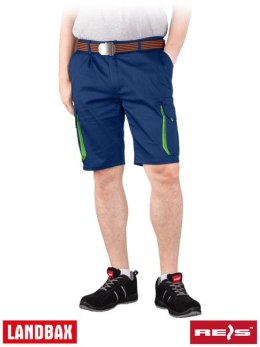 Elastyczne spodnie męskie krótkie spodenki robocze LAND-TS NL