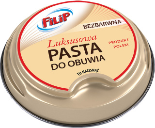 PASTA DO BUTÓW obuwia w puszce 40ml bezbarwna FILIP