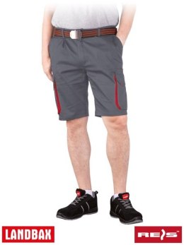 Elastyczne spodnie męskie krótkie spodenki robocze LAND-TS SC