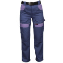 Spodnie robocze damskie ochronne odblaski 100% bawełna CORTON-L-T GN