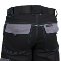 Spodnie robocze męskie monterskie ochronne 100% bawełna CORTON-T GN