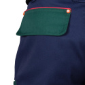 Spodnie robocze męskie monterskie ochronne do pasa 9 kieszeni SPF GS