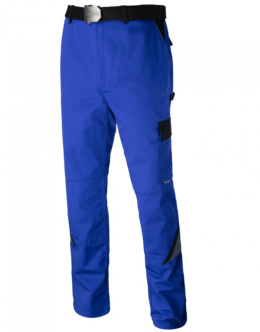 Mocne spodnie robocze długie do pasa niebieskie PROFESSIONAL BLUE