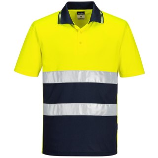 Lekka, ostrzegawcza koszulka Polo S/S