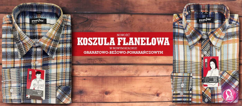 KOSZULA flanelowa DAMSKA w krate 100% BAWELNA KFL