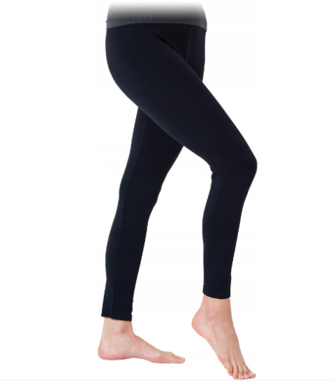 LEGINSY DAMSKIE termoaktywne legginsy długie sportowe SPANDEX LEG-LONG