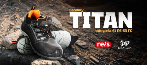 Letnie Przewiewne Buty robocze typu Sandały z Blachą Lekkie S1P FO SR
