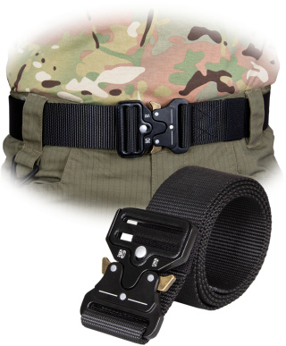 Pasek do spodni Reis Tactical Guard CRAMP B Uni CZARNY 125 cm