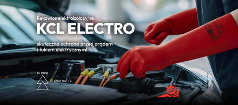 Rękawice elektroizolacyjne HONEYWELL KCL ELECTRO 584 1 para Rękawice elektroizolacyjne HONEYWELL KCL ELECTRO 584 1 para