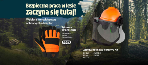 Rękawice ochronne dla pilarzy Reis PILER-DUO PB Rękawice ochronne dla pilarzy Reis PILER-DUO PB