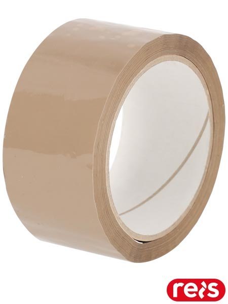 Taśma pakowa REIS brązowy szer. 48 mm dł. 55 m 1 szt. Taśma pakowa REIS brązowy szer. 48 mm dł. 55 m 1 szt.