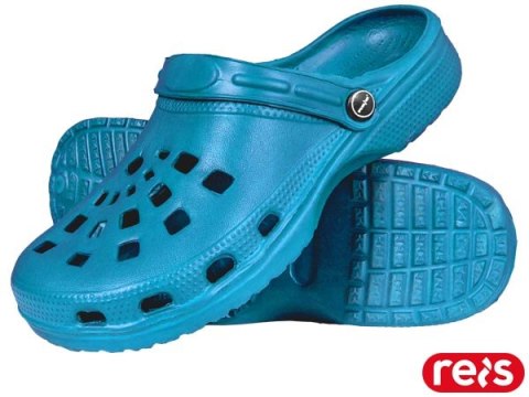 KROKSY KLAPKI ogrodowe chodaki lekkie codzienne buty EVA BCDOTS JN