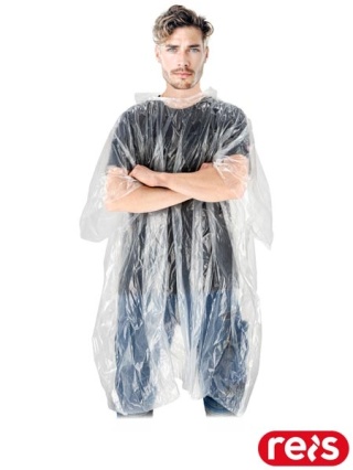 Peleryna przeciwdeszczowa typu poncho z poliamidu Reis PONCHO-MAXI T r. UNI REIS