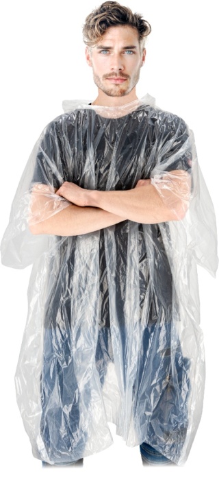 Peleryna przeciwdeszczowa typu poncho z poliamidu Reis PONCHO-MAXI T r. UNI REIS