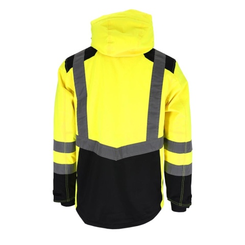 Kurtka robocza męska zimowa z odblaskami z membraną TPU LH RAUTEXW-J Y