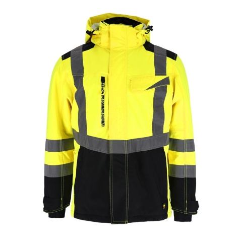 Kurtka robocza męska zimowa z odblaskami z membraną TPU LH RAUTEXW-J Y