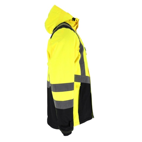 Kurtka robocza męska zimowa z odblaskami z membraną TPU LH RAUTEXW-J Y