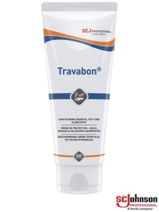 Krem ochronny na SMARY efekt niewidzialnych rękawiczek DEB TRAVABON 100 ml