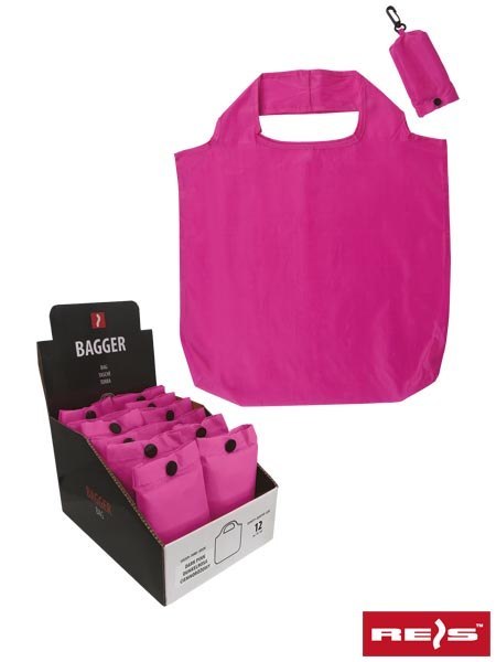 TORBA - 58x40 - CIEMNORÓŻOWY