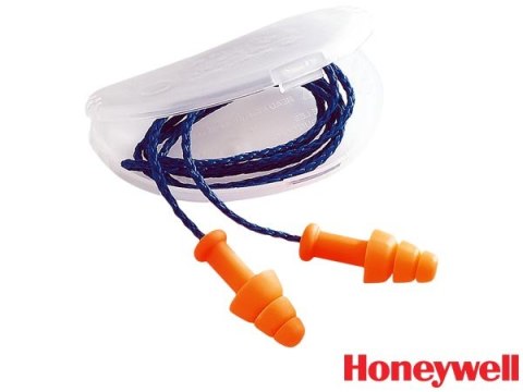 Stopery do uszu Przeciwhałasowe na sznurku Honeywell SmartFit 50 par Stopery do uszu Przeciwhałasowe na sznurku Honeywell SmartFit 50 par